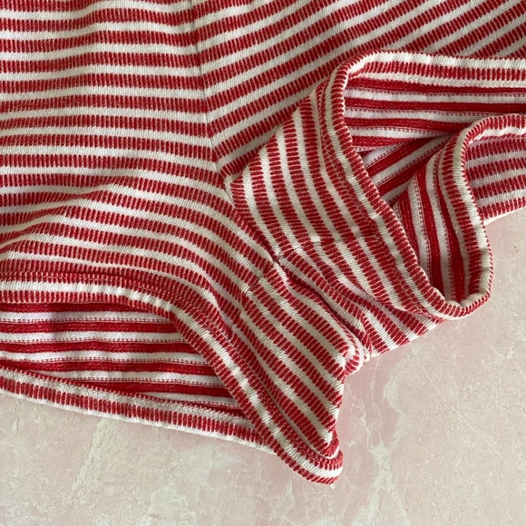 Madewell Saunter Dolphin Hem Pajama Shorts Sz XS - Picture 8 of 13